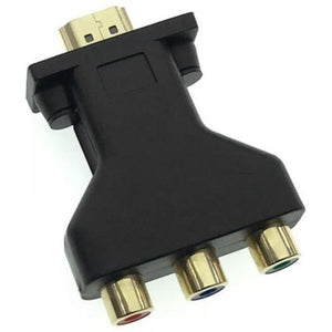 1080P Hdmi To Av Cvsb Video Adapter Black