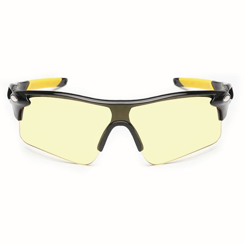 Cycling Eyewear Outdoor Sunglass Uv400 Riding Sports Sunglasses Glasses Yellow