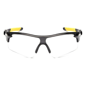 Cycling Eyewear Outdoor Sunglass Riding Sports Sunglasses Black Yellow Frame