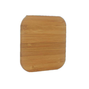 Bamboo Wooden Wireless Charger Desktop Charging Pad For Iphone