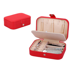 Elegant Double Section Jewellery Box Storage