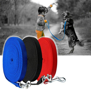 3M 50M Long Nylon Dog Leash Pet Puppy Training Obedience Walking Equipment