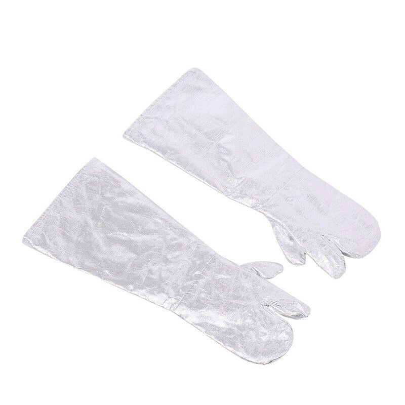 Da 105 1000 Degrees Celsius Aluminized Heat Resistant Gloves Silver