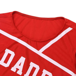 Daddy Cheerleader Crop Top Outfit Ddlg Littles Kawaii Costume