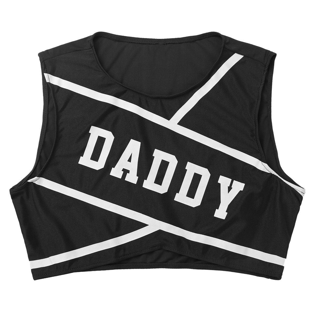 Daddy Cheerleader Crop Top Outfit Ddlg Littles Kawaii Costume