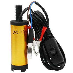 Dc12v 38Mm Alligator Clip Gold Aluminum Portable Pump