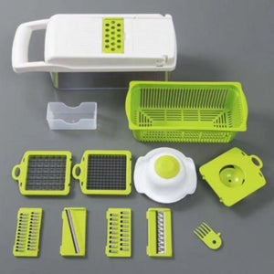 12In1 Manual Vegetable Chopper Kitchen Gadgets Food Onion Cutter Slicer