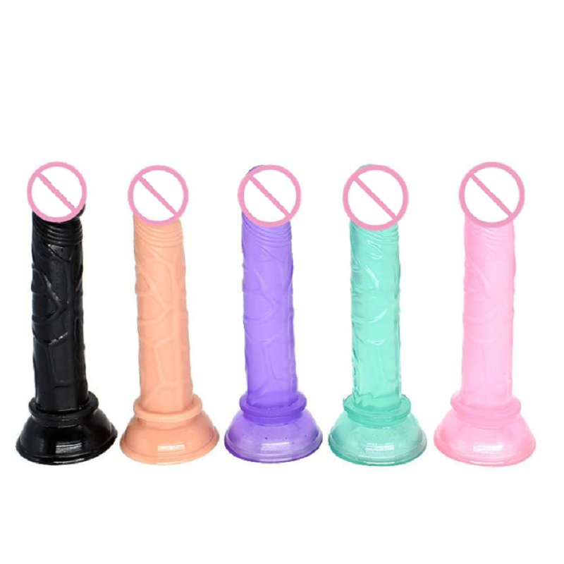 Deep Throat Suction Cup Dildo Realistic Penis Bondage Kink