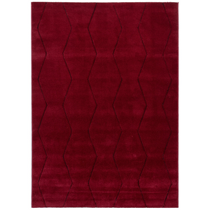 Rug Home Decor - Denver-018159A-Red-Antrasit 50X80