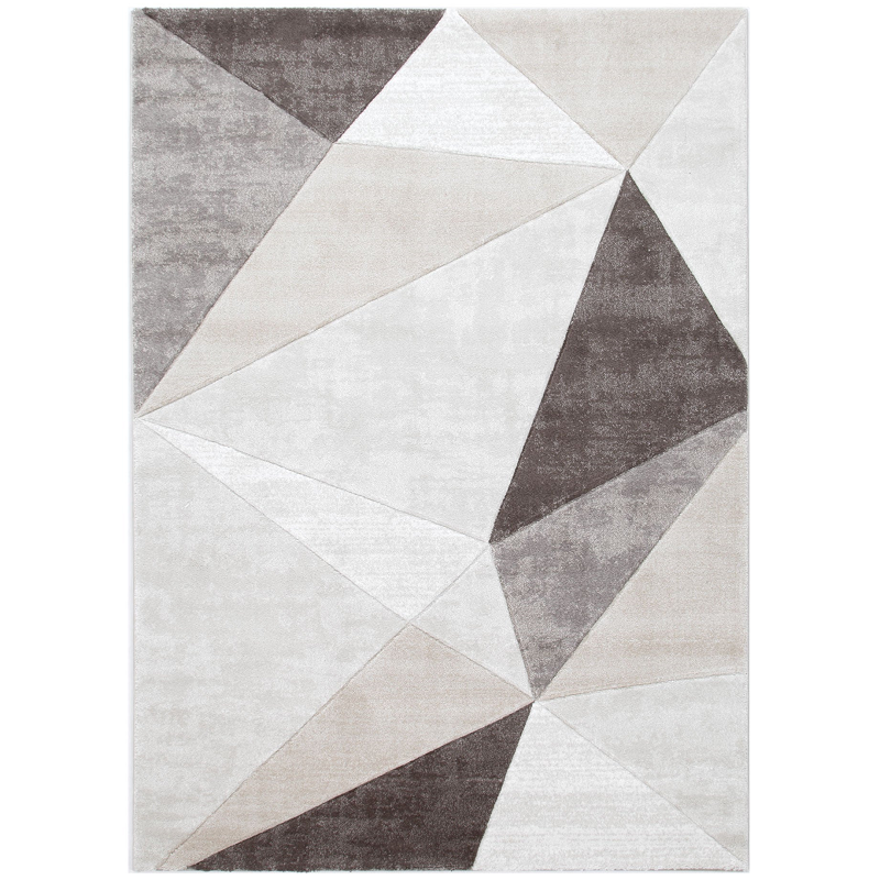 Rug Home Decor - Denver-018161A-Ivory-Brown 50X80