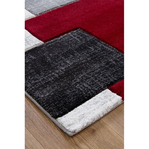 Rug Home Decor - Denver-018221A-Ivory-Red 240X330