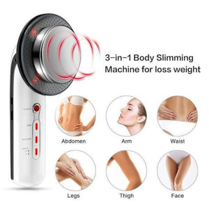 Ultrasonic Ems Infrared Handheld Body Massager Slimming Anti Cellulite Machine