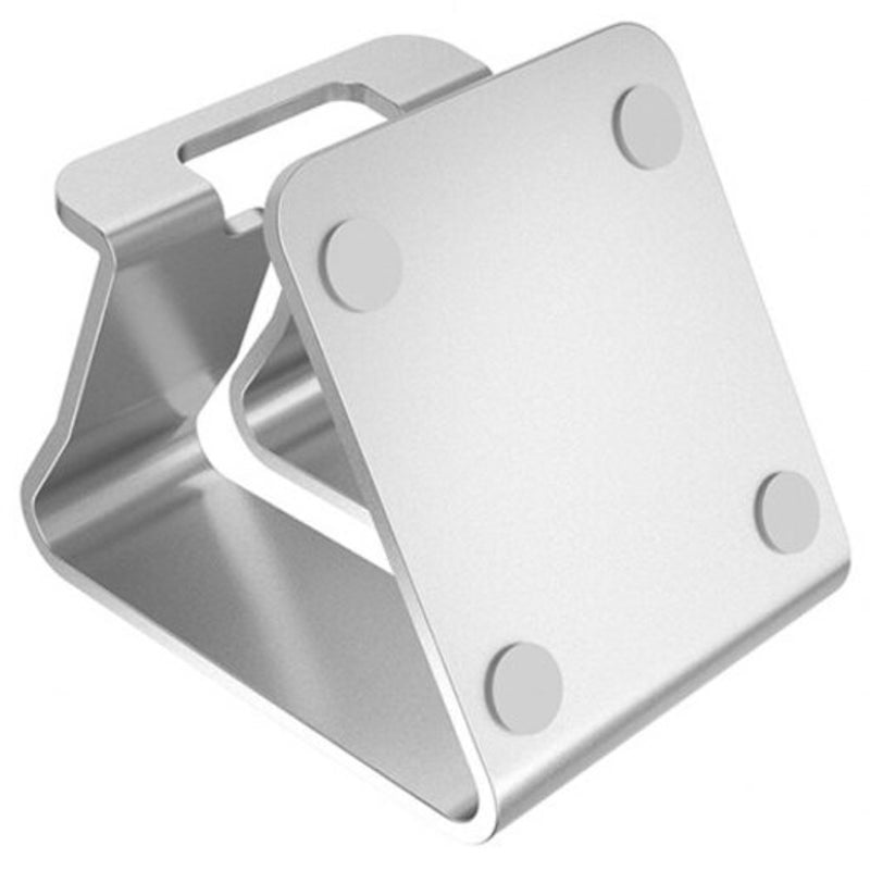 Desktop Phone Metal Stand Holder Silver