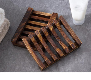 Wooden Soap Dish Country Modern Bathroom Home Decor