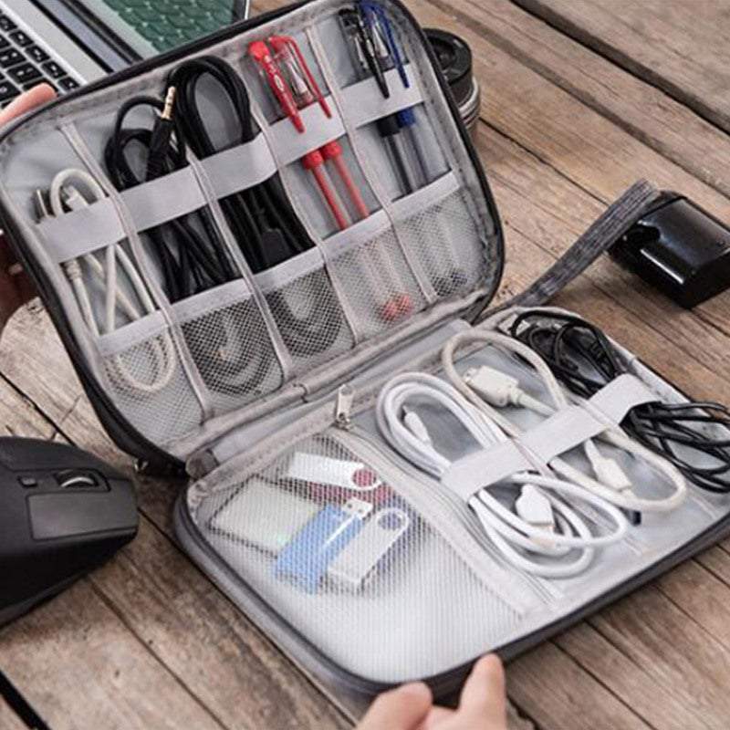 Cable Organisers Digital Storage Bag Usb Data Holder