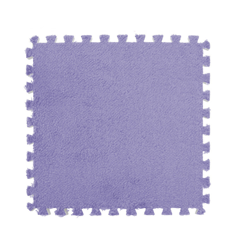 Splicing Mat Purple 30X30cm 12Pcs Foam Floor For Living Room Use