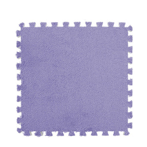 Splicing Mat Purple 30X30cm 24Pcs Foam Floor For Living Room Use