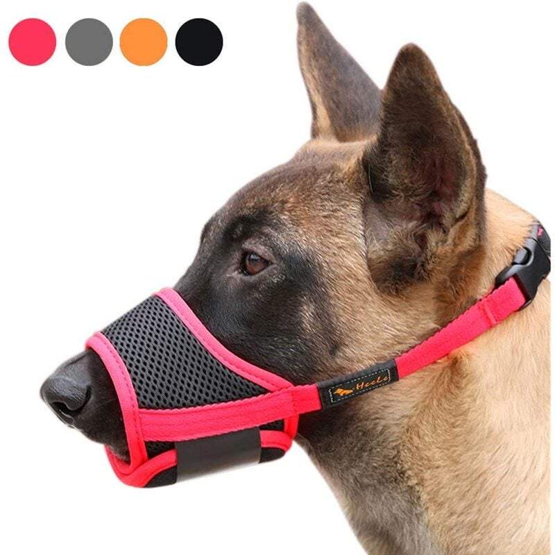 Hod Health And Home Breathable Muzzle Mouth Cover For Pet Dogs