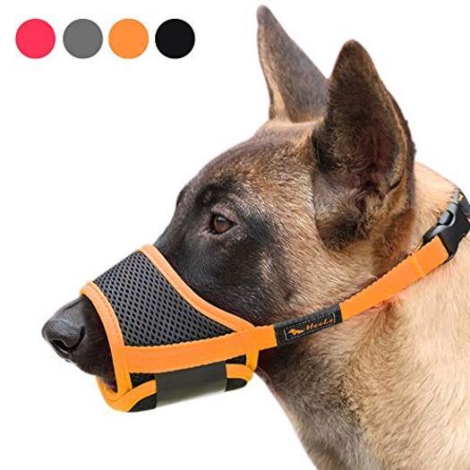 Hod Health And Home Breathable Muzzle Mouth Cover For Pet Dogs