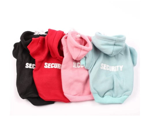 Dog Hoodie Security Design