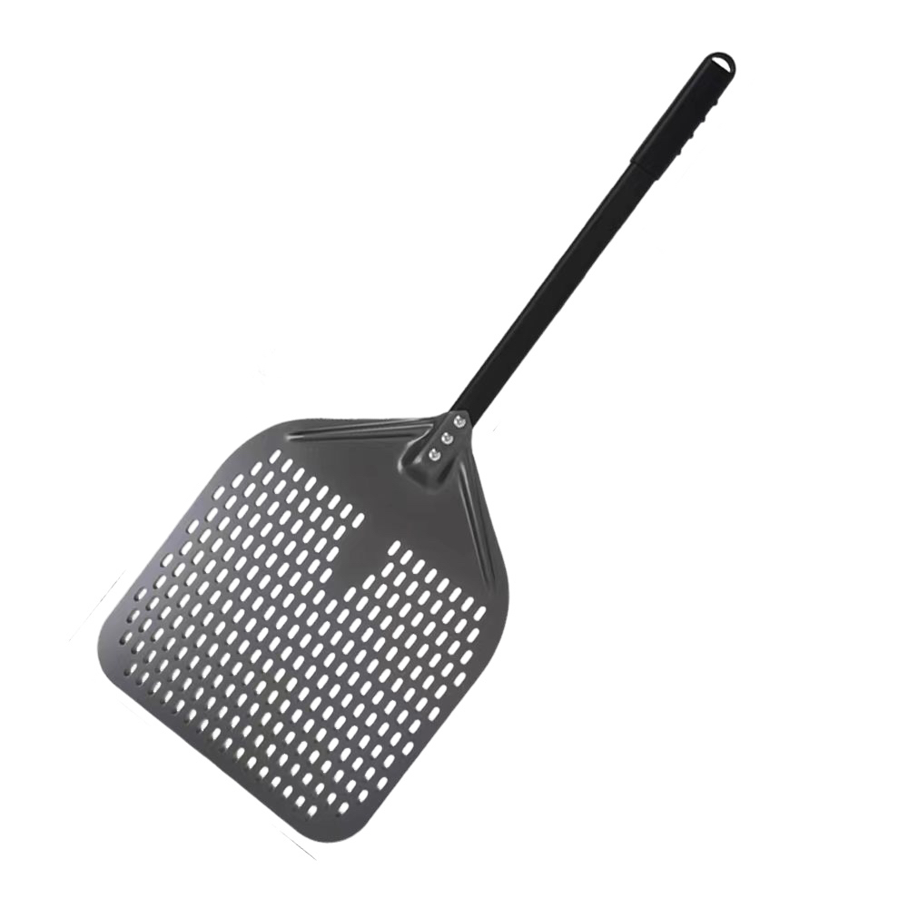 Pizza Shovel 35 Centimetre X 91 Dark Grey For Perforated Peel Baking Tool