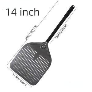 Pizza Shovel 35 Centimetre X 91 Dark Grey For Perforated Peel Baking Tool