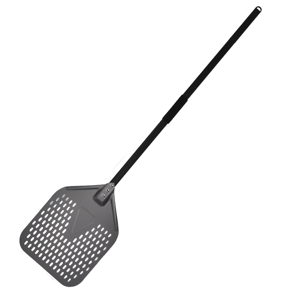 Pizza Shovel 25 Centimetre X 121 Dark Grey Metal Handle Baking Tool