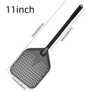 Pizza Shovel 28 Centimetre X 84 Dark Grey Metal Handle Baking Tool