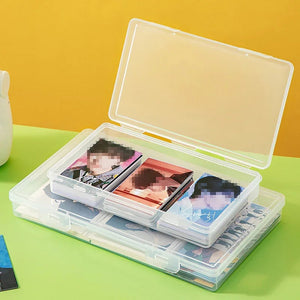 Storage Box 19X11.5X3cm Photocards Collection Organizer For Organisation