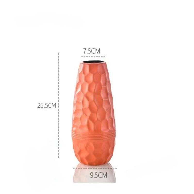 Flower Vase Blue Large Meteorite Nordic Style Table Decor For Garden