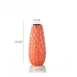 Flower Vase Blue Large Meteorite Nordic Style Table Decor For Garden