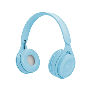 Headphone Blue Y08 Bluetooth Wireless Headset Over Ear For Mobile Accessories