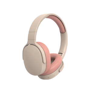 Headphone Pink Bluetooth P2961 9D Stereo Music Hifi Bass P9 Headset Mobile Accessories