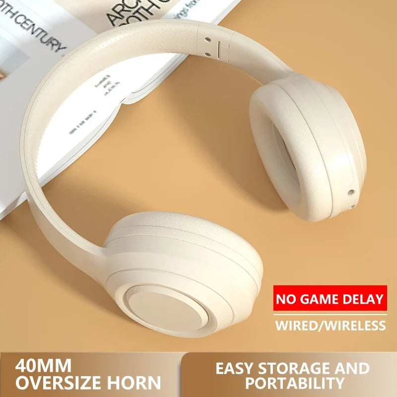 Headphone Black Dr58 Bluetooth Microphone Noise Reduction Foldable Headset