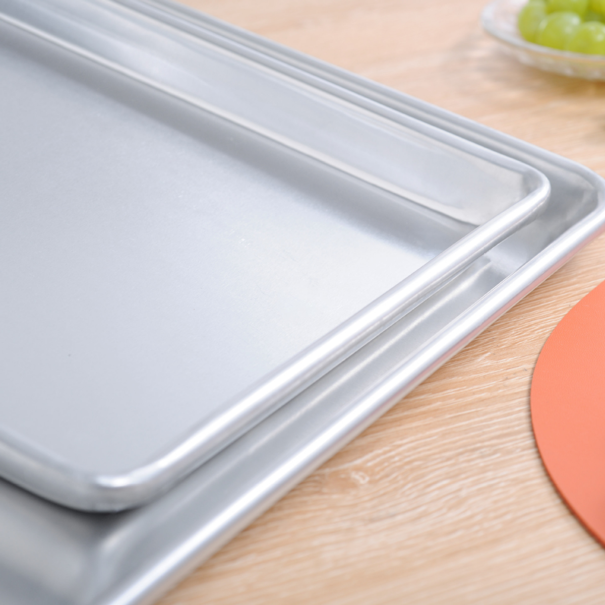 53 By 38 Inch Baking Pan Tray Aluminum Sheet Rectangular Bakeware Kitchen Tools
