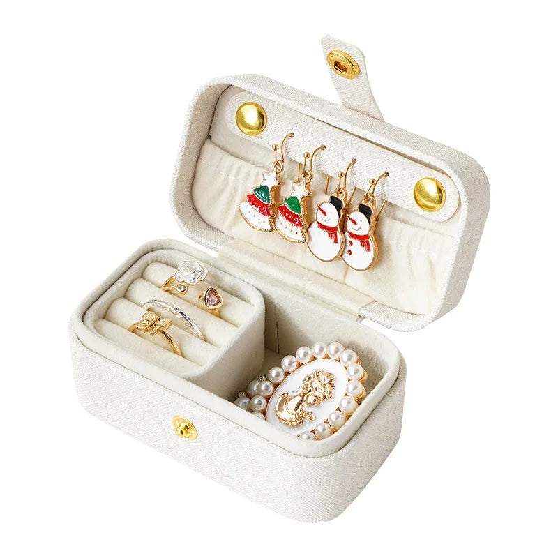 Jewelry Storage Ring Box Portable Organizer Display Travel Mini Gift Case Boxes