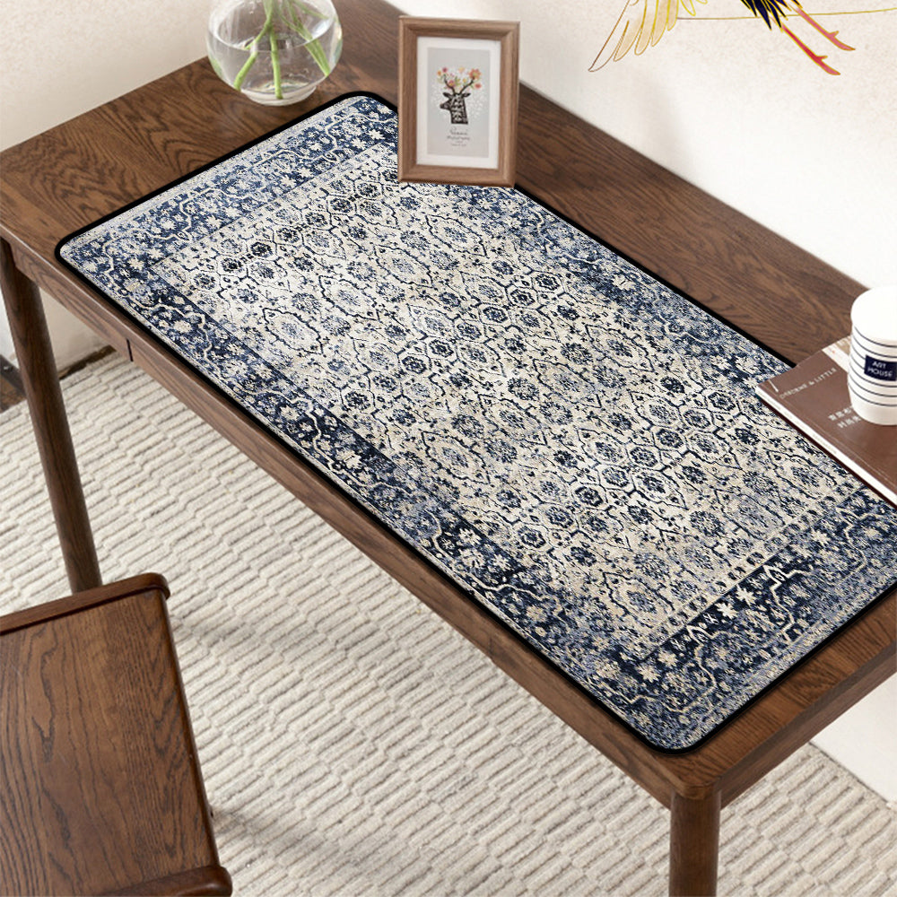 Mouse Pad Light Gray 400 By 800 3 Millimetres Persian Rug Gaming Computer