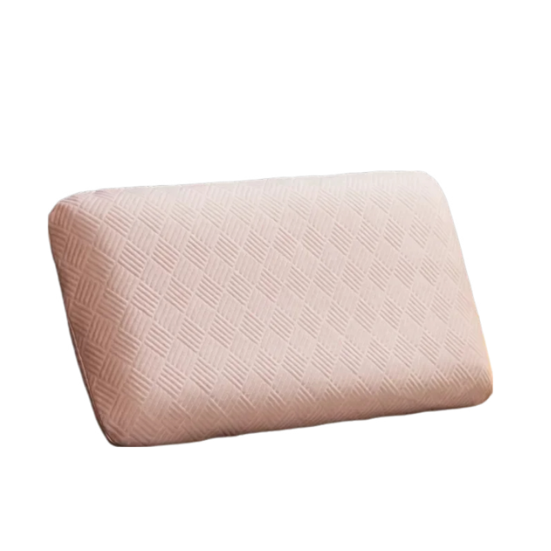 Orthopedic Pillows Beige For Neck Pain Relief Comfortable Breathable 60X40x14cm