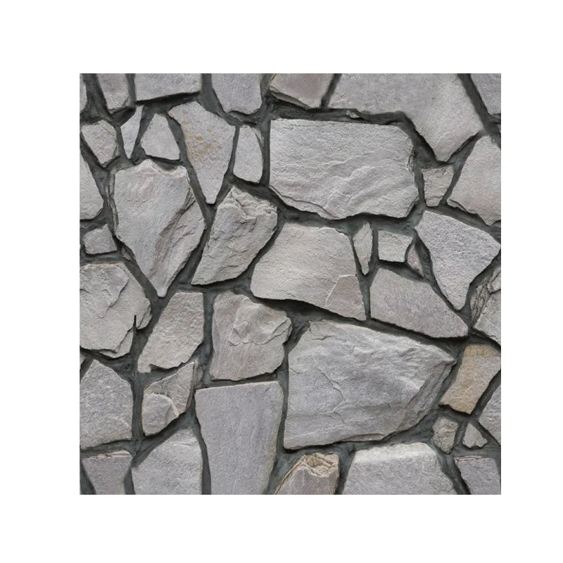 10Pcs Vinyl Tile Self Adhesive Broken Rock Pattern Waterproof Pvc Wall Stickers