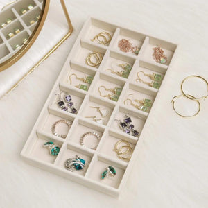 Veile Studios Jewelry Storage Display Tray Drawer Jewellery Holder For Rings Earrings Necklaces Bracelets