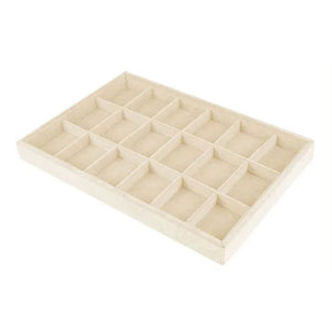 Veile Studios Jewelry Storage Beige Design A Display Tray Drawer Jewellery Holder For Rings Earrings Necklaces Bracelets