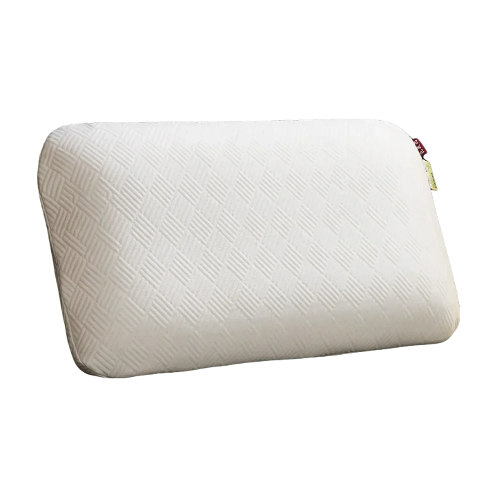Orthopedic Pillows Beige For Neck Pain Relief Comfortable Breathable 60X40x14cm