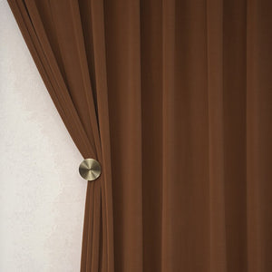 250 Centimetre Orange High Quality Modern Velvet Blackout Curtains For Living Room Bedroom Dining Drape