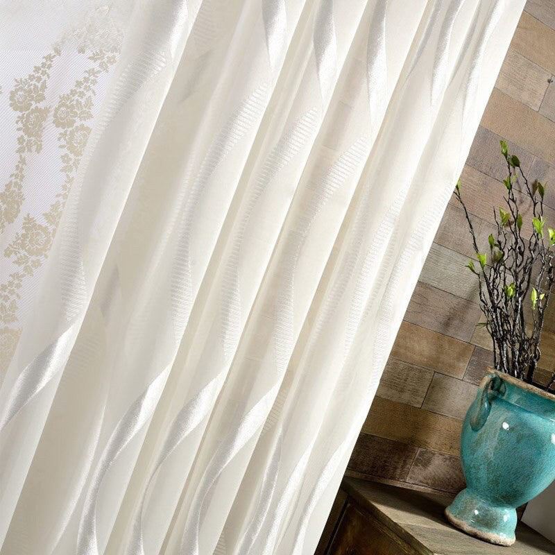 400 Centimetre Brown Modern Luxury Retro Style Curtains For Living Room Bedroom Decor