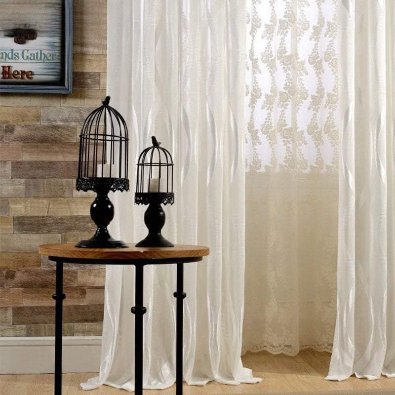 400 Centimetre Brown Modern Luxury Retro Style Curtains For Living Room Bedroom Decor