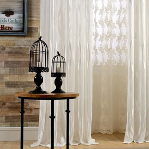 400 Centimetre Brown Modern Luxury Retro Style Curtains For Living Room Bedroom Decor