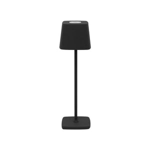Lightning Rechargeable Black Touch Sensor Table Lamps For Decor