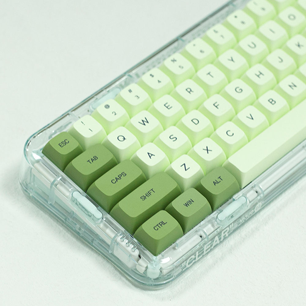 Keycap Keyboard Olive Green 124 Matcha Japanese Dye Sublimation Switch Bag Pack