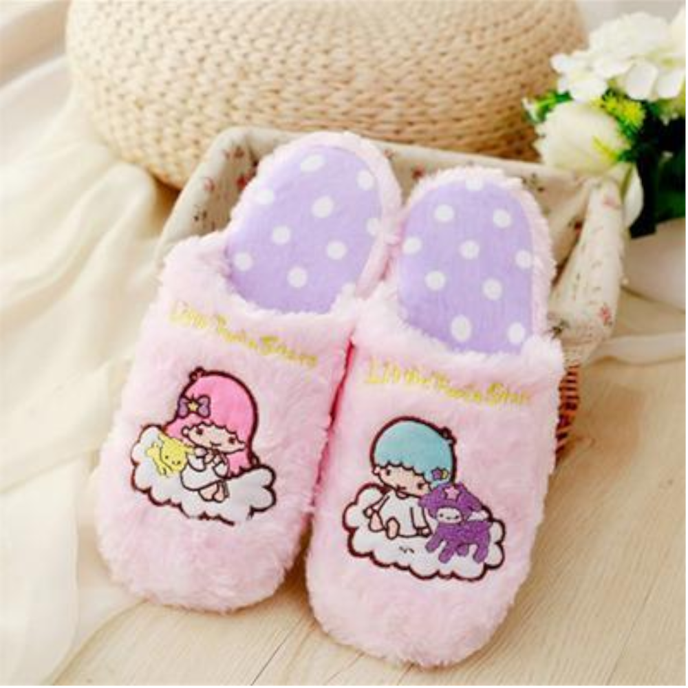 Dreamy Twin Star Slippers