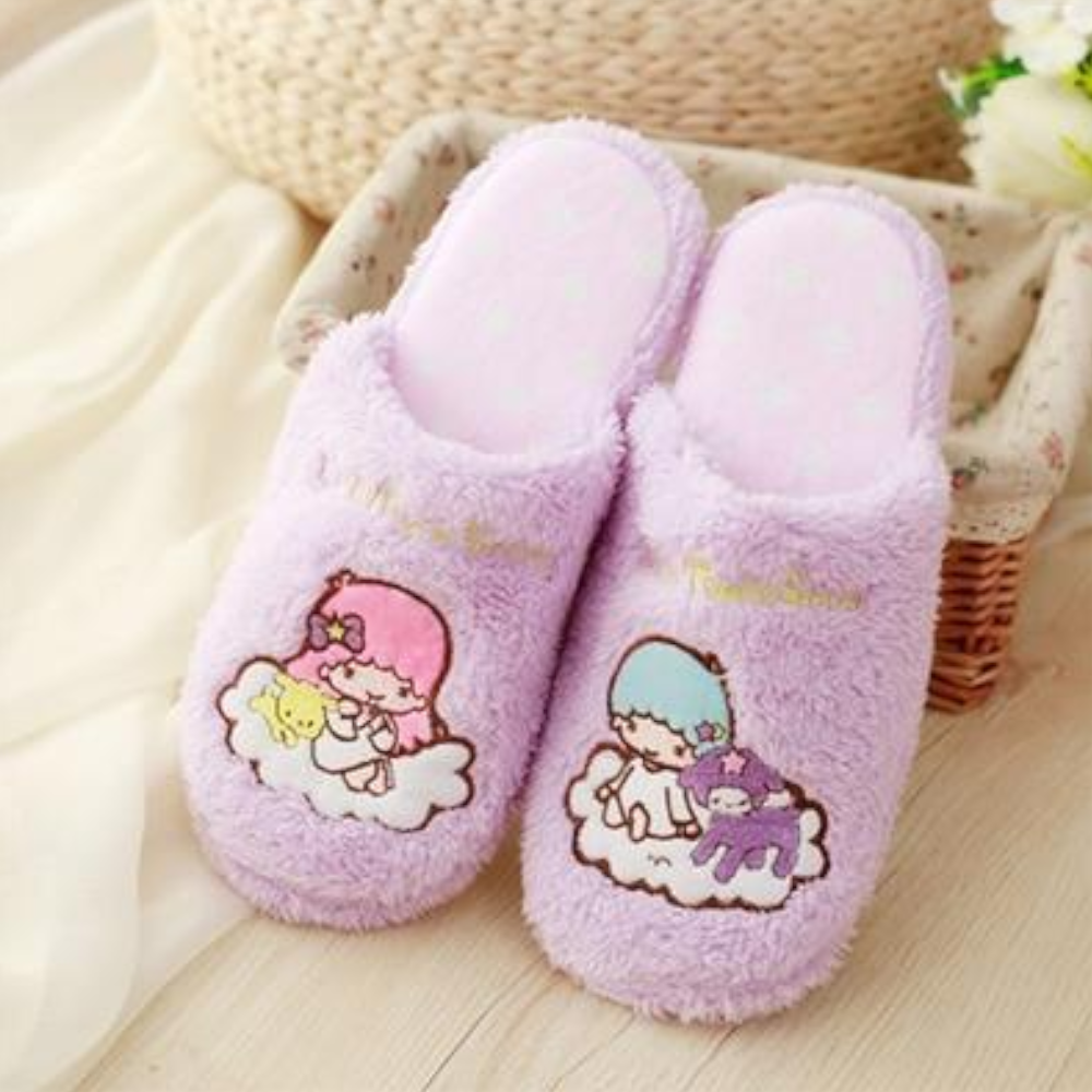 Dreamy Twin Star Slippers